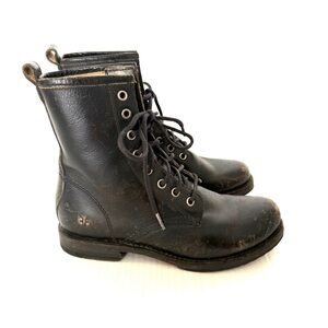 Frye Woodrose Veronica Flex Combat Boots Size 6.5